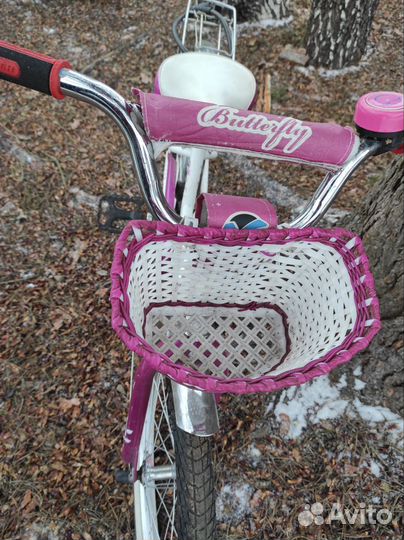 Детский велосипед Novatrack butterfly 20