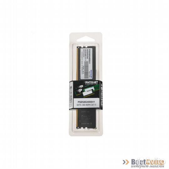 Оперативная память DDR5 8Gb 4800MHz Patriot Signature Line PSD58G480041