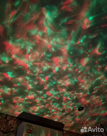 Проектор звездного неба ночник Блютуз колонка 8w