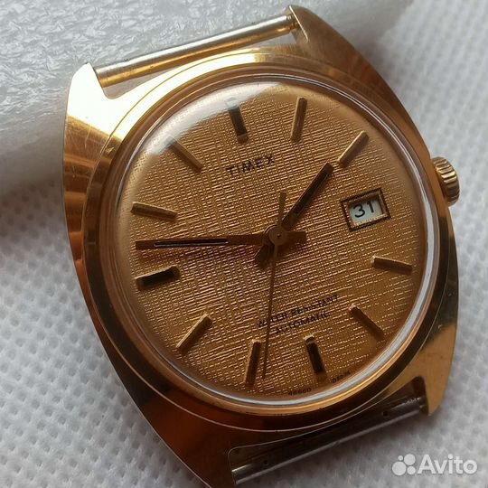 Часы Великобритания timex автоподзавод 1974 года