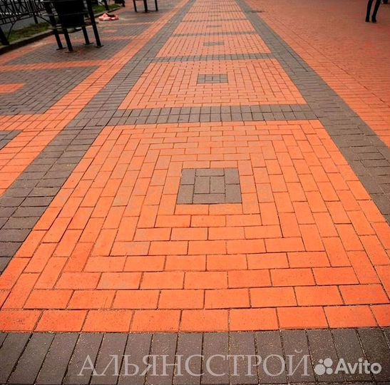 Тротуарная плитка любых форматов