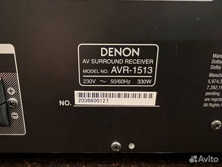 AV-ресивер Denon AVR-1513