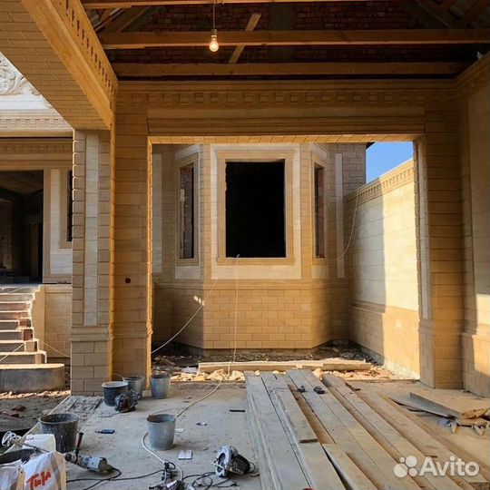 Облицовка фасада