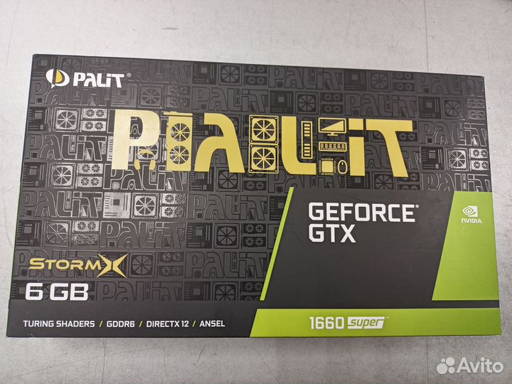 Видеокарта Palit GeForce GTX 1660 Super