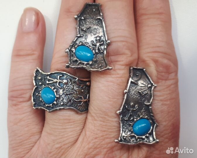 Комплект из серебра 925