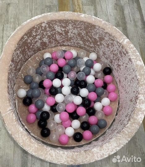 Детский сухой бассейн с шариками