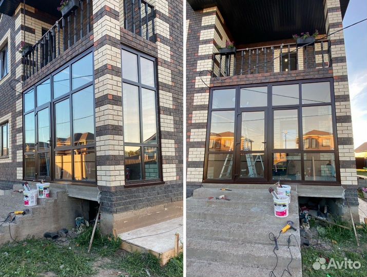 Окна пвх под ключ / остекление балконов под ключ