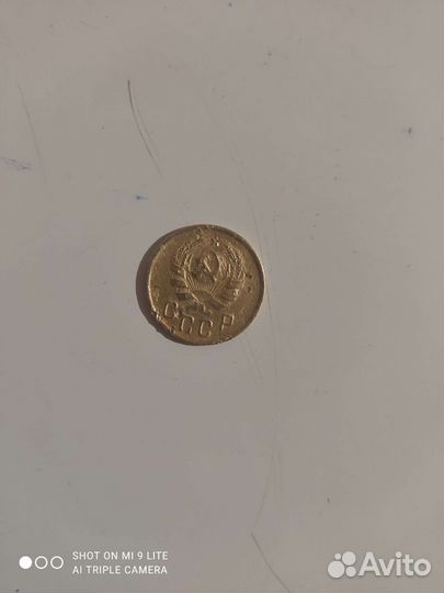 Старинная манета