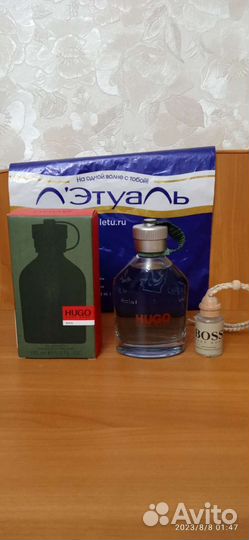 Мужская туалетная вода hugo boss