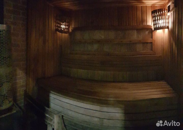 Сауна с бассейном