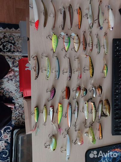 Воблеры + сумка