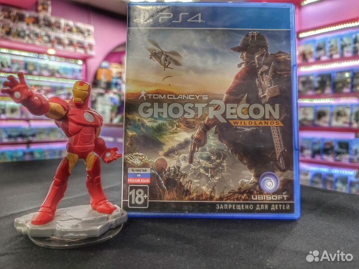 Диск PS4 Tom Clancy's Ghost Recon Wildlands