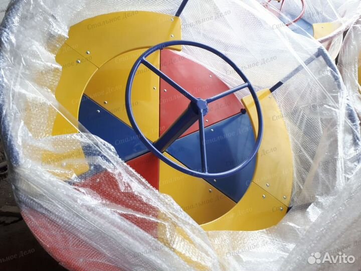 Уличная горка, карусель, балансир G4114