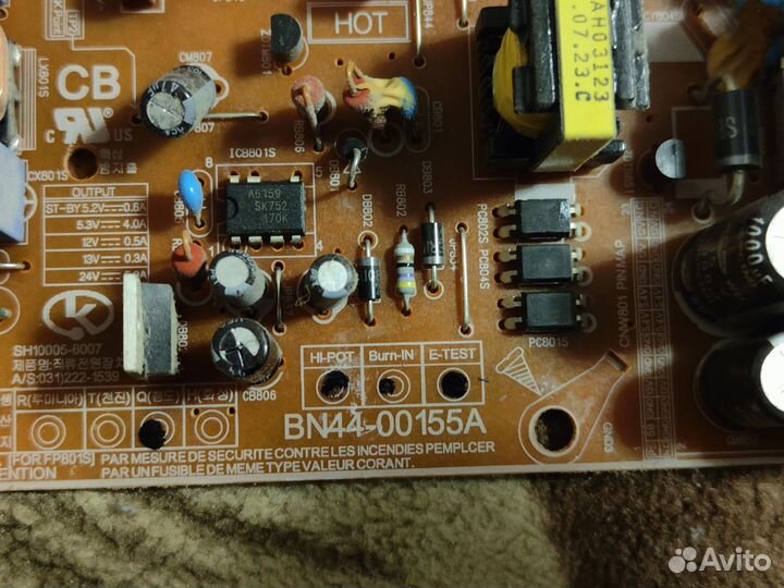 Платы от телевизора LE32R82B