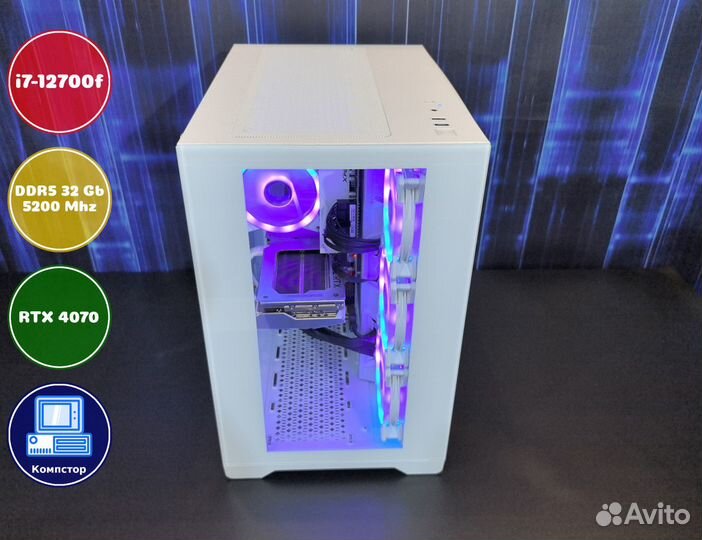 Игровая система i7-RTX4070-32DDR5-LWR164875239-B760