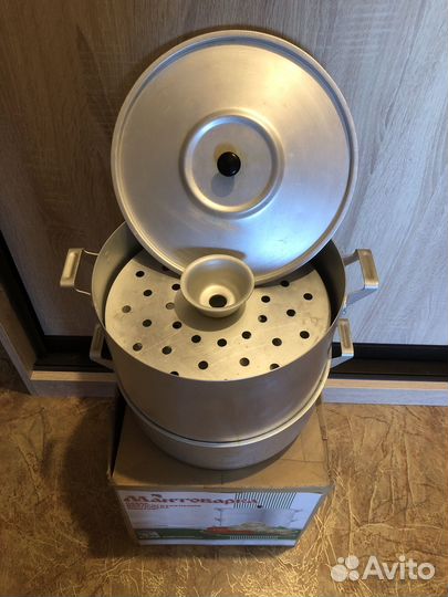 Мантоварка алюминиевая б/у