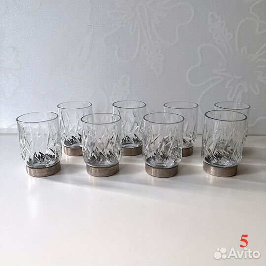 Рюмки, рюмашки, креманки. Хрусталь