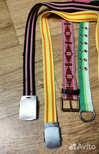Ремни текстильн,плетеные,пионерский,очки от солнца