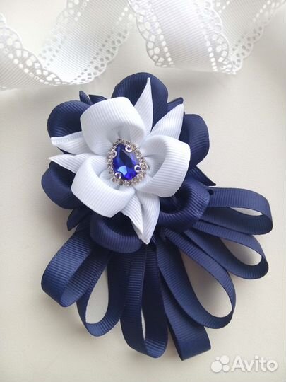 Галстук-брошь для девочки