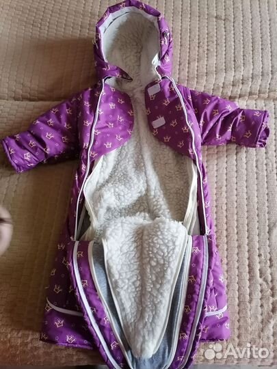 Зимний комбинезон для девочки