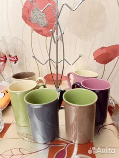 Набор бокалов для чая и кофе