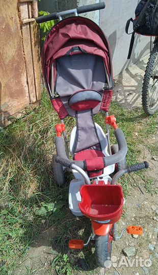 Трёхколёсный велосипед коляска