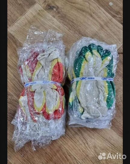 Перчатки с двойным обливом