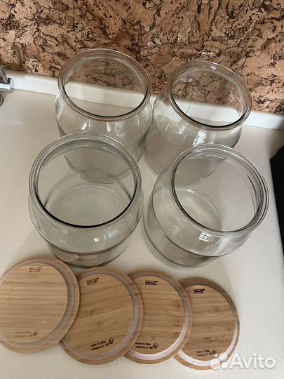Банки стеклянные икея