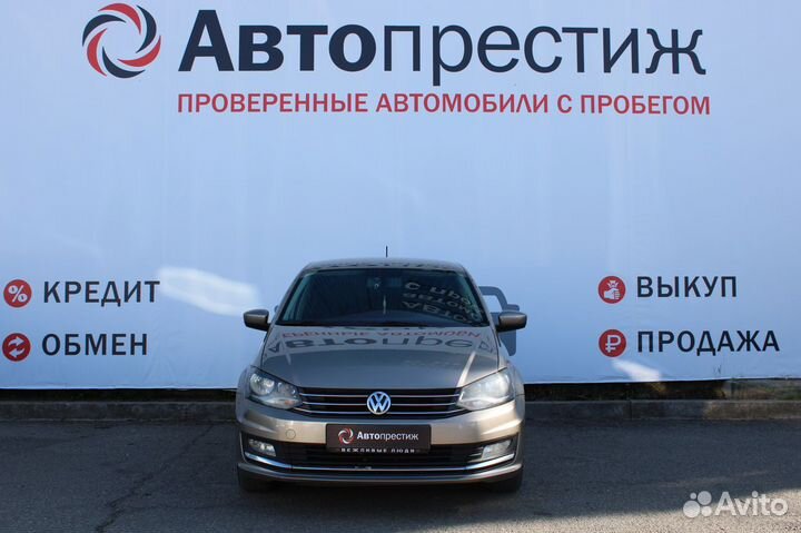 Volkswagen Polo 1.4 AMT, 2017, 204 000 км