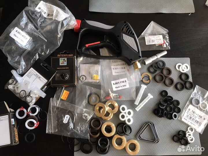 Запчасти на мойки Karcher и др