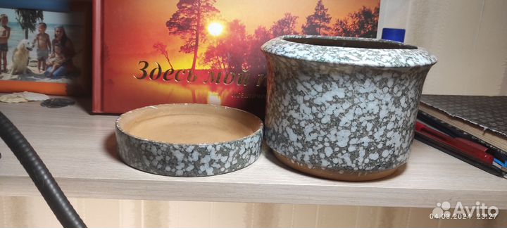 Керамический горшок
