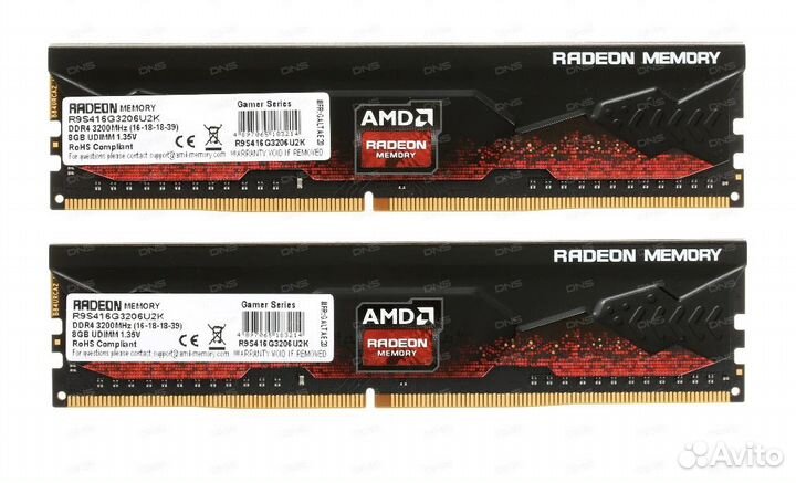 Озу 16 гб Radeon R9