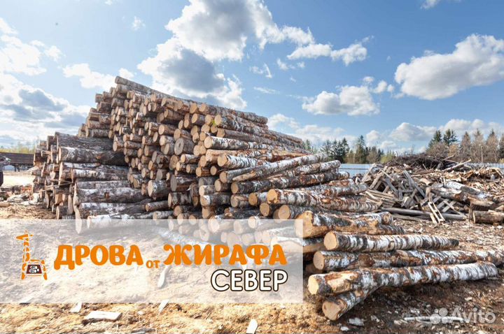 Дрова колотые с доставкой укладка