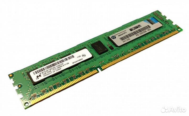 Модуль памяти dimm DDR-III Unb. ECC 1GB 1Rx8 PC3
