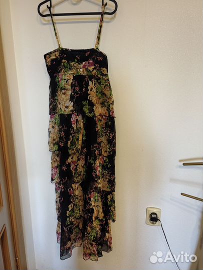 Платье H&M. 100% шелк. 36