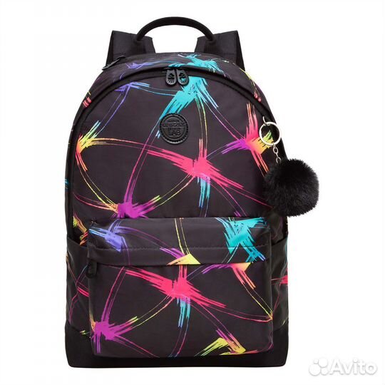 Рюкзак (ранец) городской Grizzly RXL-322-12 черный