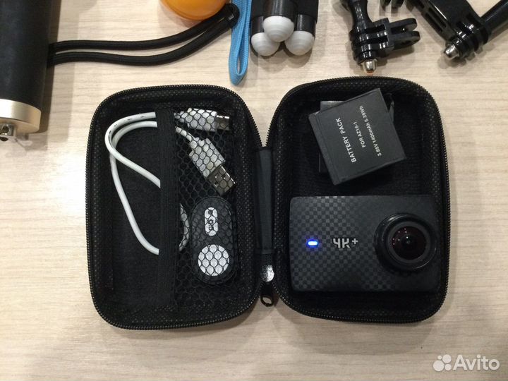 Камера Xiaomi Yi 4k plus и Feiyu Tech G6