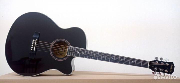Электроакустическая гитара Fabio F4050BK EQ новая