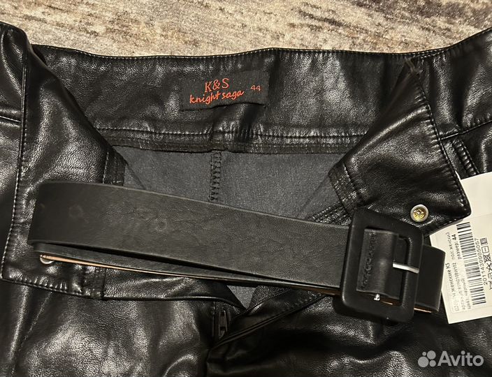 Шорты женские кожаные 44 46 размер