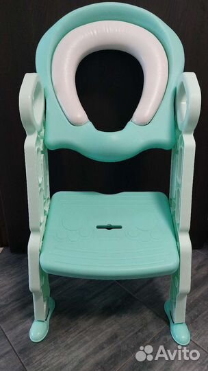 Сиденье (стульчик) на унитаз детское со ступенькой