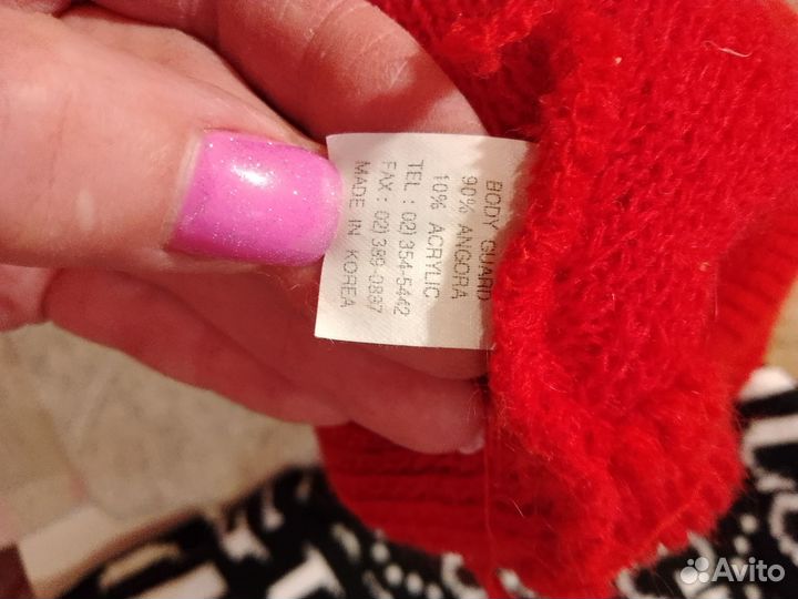 Комплект шапка, шарф женский