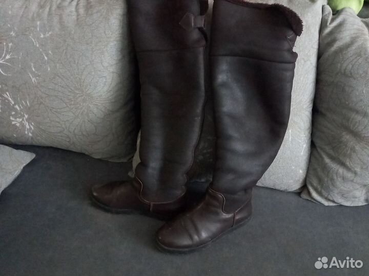 Зимние сапоги ботфорты Rendez Vous (Франция)