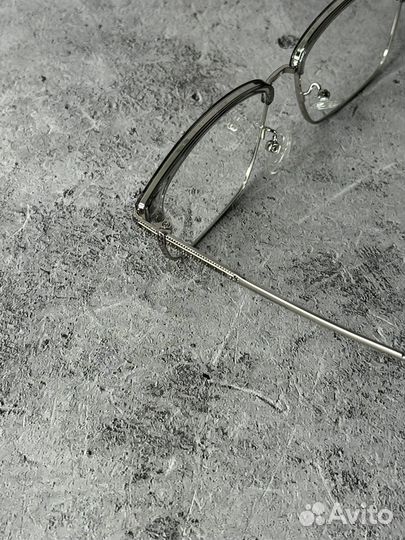 Очки Chrome Hearts серые