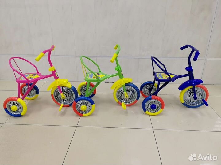 Велосипед детский 3-х колесный (новые)