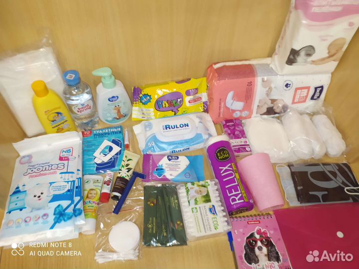 Готовая сумка в роддом 30 предметов