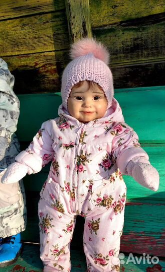 Кукла реборн Мэдди на прямых ножках