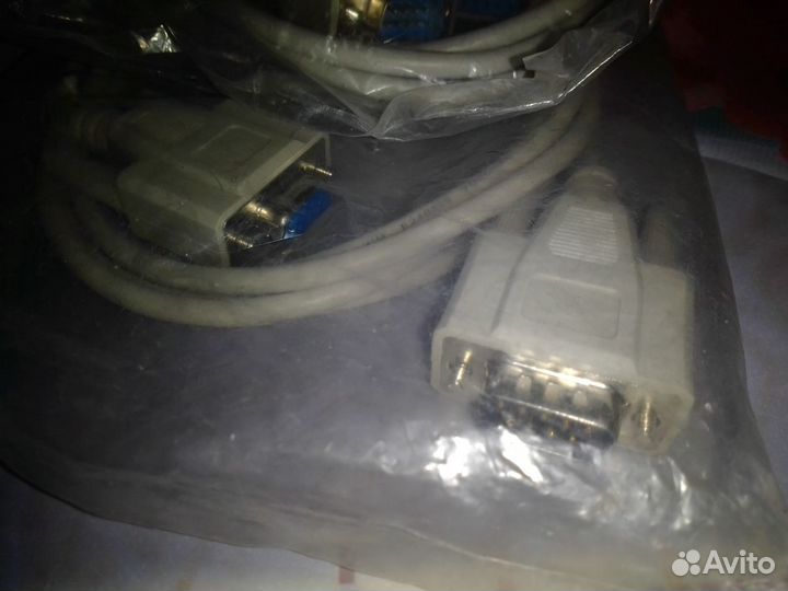 Кабель интерфейса RS-232 9-pin DB9P-DB9J (новый)