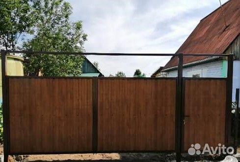 Распашные Ворота и Калитка Комплект