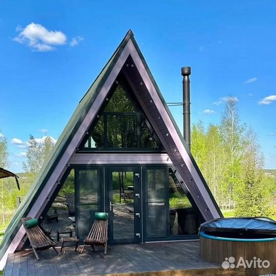 Дом под ключ А-фрейм