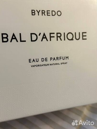 Byredo bal d afrique Оригинал Новый